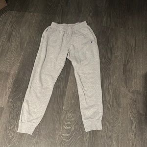 Gray sweatpants